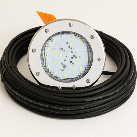 IPP Supreme Series Spa 6 Inch 12V LED Bright White 50ft swimming pool light UL Approved