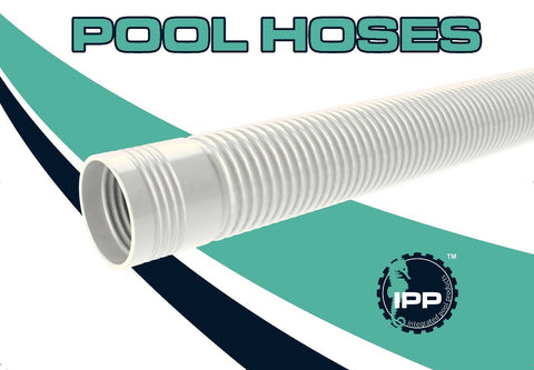 Poolmaid and Voyager swimming pool cleaner leader hose white